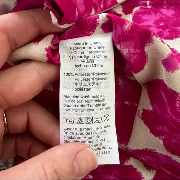 {J.Crew} Floral Satin Blouse - Picture 7 of 10